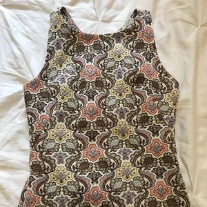 Zara Trafaluc Pastel Embroidered Dress, Sz S